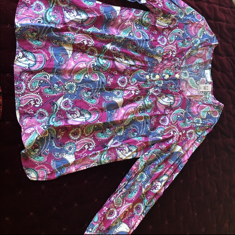 Blouse Liz&Co top cotton size XL